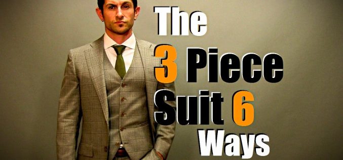 Three pieces, six ways of wearing them!