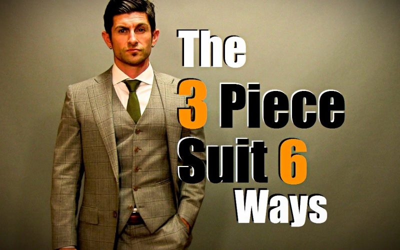 Three pieces, six ways of wearing them!